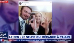 Le selfie polémique de Marine Le Pen - ZAPPING ACTU DU 15/05/2019