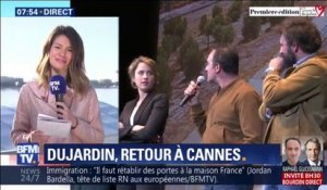 Après 8 ans d'absence, Jean Dujardin fait son retour à Cannes