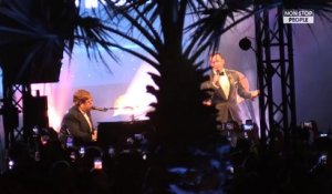 Rocketman : le concert surprise d'Elton John et Taron Egerton à Cannes (exclu vidéo)