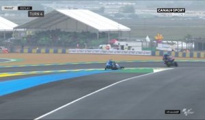 Piste humide au Mans !