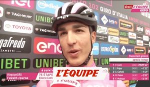 Conti «Je dois rester calme» - Cyclisme - Giro