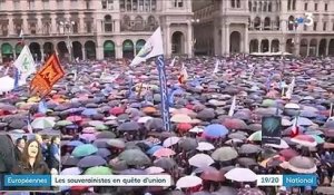 Européennes : les souverainistes réunis à Milan autour de Matteo Salvini et Marine Le Pen