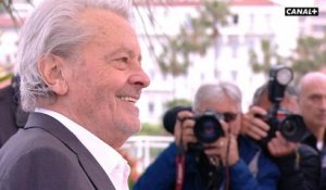 Photocall avec Alain Delon - Cannes 2019
