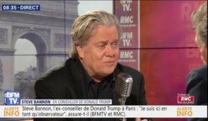 Pour Steve Bannon, la France représente un "intérêt particulier", en particulier Marine Le Pen