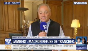 Affaire Lambert: l'avocat de son épouse "partage pleinement" la position d'Emmanuel Macron