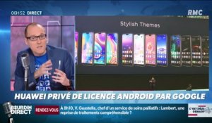 Anthony Morel : Huawei privé de licence Android par Google - 21/05