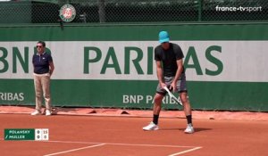 Roland-Garros 2019 : Alexandre Muller vient à bout de Peter Polansky et rejoint le troisième tour des qualifications (6-2, 4-6, 7-6)