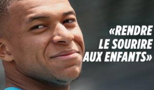 Le beau geste de Kylian Mbappé pour les enfants malades