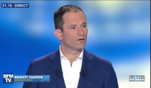 Ultime débat: Benoît Hamon favorable à la nationalisation temporaire des entreprises