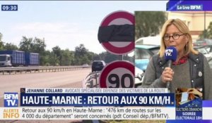 Jehanne Collard sur le retour aux 90km/h en Haute-Marne: "Cette décision est prise dans l'urgence à la veille d'une élection européenne"