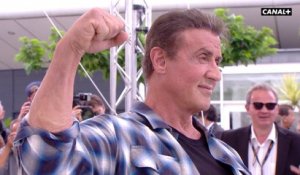 Sylvester Stallone et Paz Vega prennent la pose - Cannes 2019