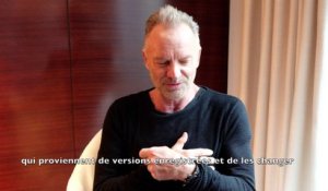 Sting : "J'aime vraiment la culture française"