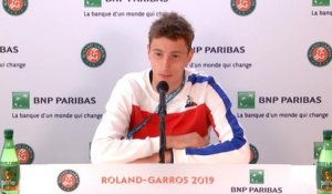 Roland-Garros - Humbert : "J'ai progressé"