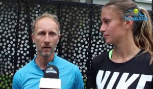 Roland-Garros 2019 - Cyril Tronqual le coach de Selena Janicijevic qui va jouer Roland-Garros à 16 ans et sans classement de WTA