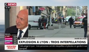 Gérard Collomb : le principal suspect «a été repéré grâce à notre système de vidéoprotection»