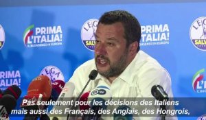 Pour Salvini, "les règles de l'Europe vont changer"