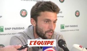 Simon «Une satisfaction d'être passé en trois sets» - Tennis - Roland-Garros (H)