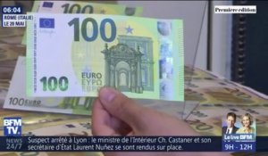 Voici les nouveaux billets de 100 et 200 euros mis en circulation ce mardi