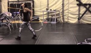 Cirque du Soleil "Totem" Native American Hoop Dancer Shandien Larance in Sydney, Australia