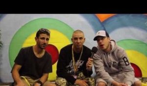Interview: Bliss N Eso with DJ Izm at the Big Day Out Sydney (2014)
