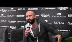 Raul Pacheco from Ozomatli - Interview at Clockenflap Hong Kong