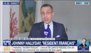 L'avocat de Laeticia Hallyday se dit "consterné" par la décision de la justice française de se saisir du litige