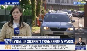 Colis piégé à Lyon: le suspect a été transféré à la sous-direction anti-terroriste en région parisienne