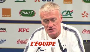 Deschamps «Mbappé peut être efficace dans plusieurs positions» - Foot - Bleus