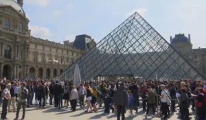 Réouverture du musée du Louvre, fermé lundi pour cause de grève