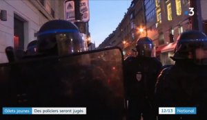 "Gilets jaunes" : des policiers seront jugés pour violences