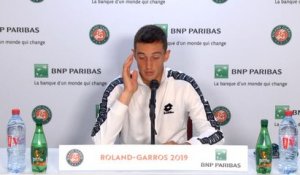 TENNIS: Roland-Garros - Hoang : "Profiter de ces moments-là"