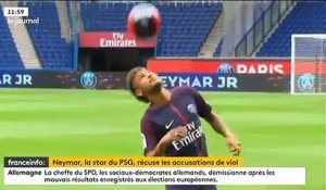 Accusé de viol, Neymar publie ses échanges avec la plaignante
