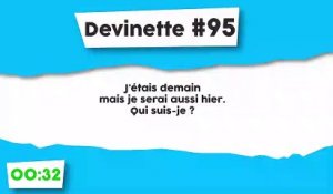 Devinette #95 : Demain et hier