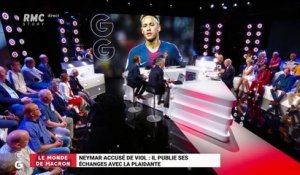 Le monde de Macron : Accusé de viol, Neymar publie ses échanges avec la plaidante - 03/06