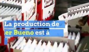 Les salariés français de la plus grande usine de fabrication de Nutella sont en grève