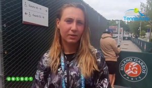 Roland-Garros 2019 (Juniors) - Loudmilla Bencheikh, sa grande première à Roland-Garros