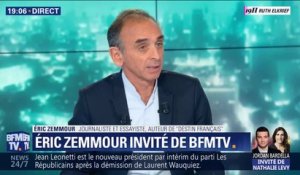 Eric Zemmour: "François-Xavier Bellamy a payé une histoire de la droite depuis 30 à 40 ans"
