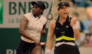 Roland-Garros 2019 : Le résumé de Johanna Konta - Sloane Stephens