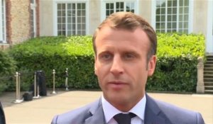 CdM (F) - Macron : "Il faut avoir les meilleures et un projet pour gagner ensemble"