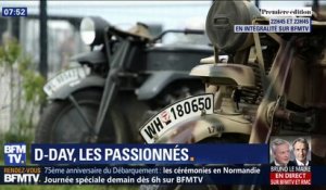 Passionnés de la Seconde Guerre mondiale, se sont réunis le temps des commémorations du Débarquement