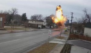 Une maison explose à cause d'une fuite de gaz