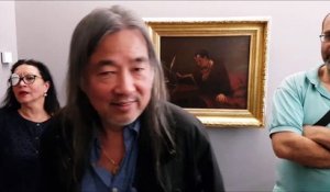 A Ornans, le peintre chinois Yan Pei-Ming dans un face à face original avec Courbet