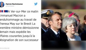 75e anniversaire du Débarquement. May et Macron inaugurent le Mémorial britannique de Ver-sur-Mer