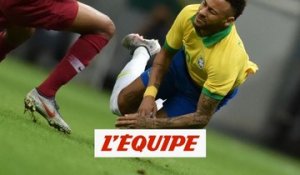 Neymar, blessures en série - Foot - Amical - Brésil