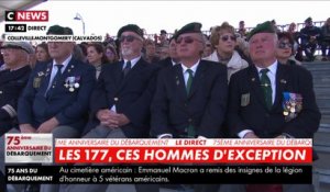75 ans du débarquement : Emmanuel Macron rend hommage aux 177 hommes du commando Kieffer
