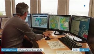 Tempête Miguel : dix départements de la côte Atlantique en alerte orange