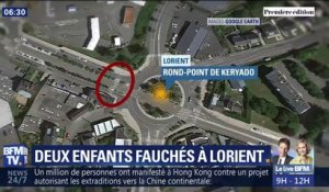 Ce que l'on sait du drame à Lorient où un véhicule en fuite a percuté deux enfants