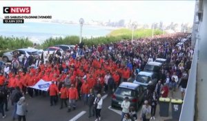 Sables-d’Olonne : marche silencieuse en hommage aux sauveteurs tués en mer