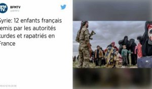 Douze enfants orphelins de djihadistes français rapatriés par la France