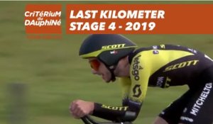 Last Kilometer / Dernier kilomètre - Étape 4 / Stage 4 - Critérium du Dauphiné 2019